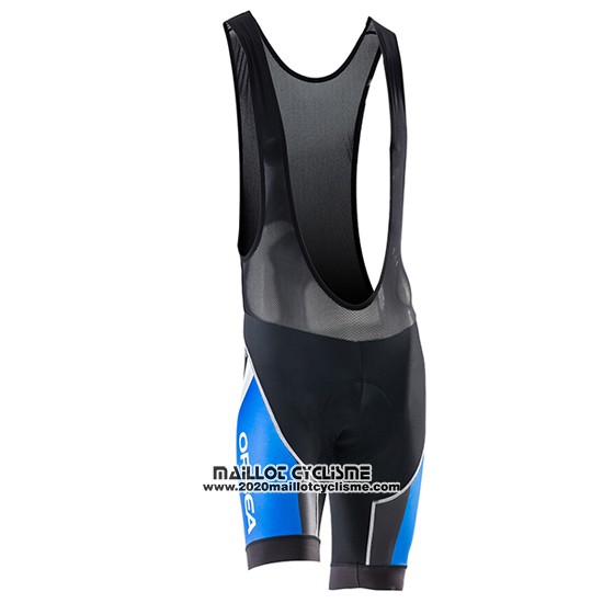 2017 Maillot Ciclismo Orbea Blanc et Bleu Manches Courtes et Cuissard