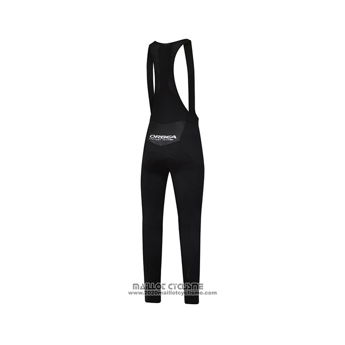 2021 Maillot Cyclisme Orbea Noir Vert Manches Longues et Cuissard
