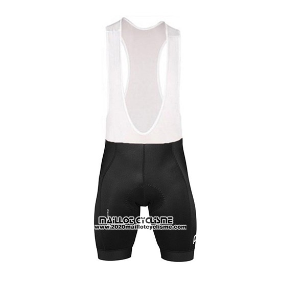 2018 Maillot Ciclismo POC Essential Road Block Bleu Manches Courtes et Cuissard