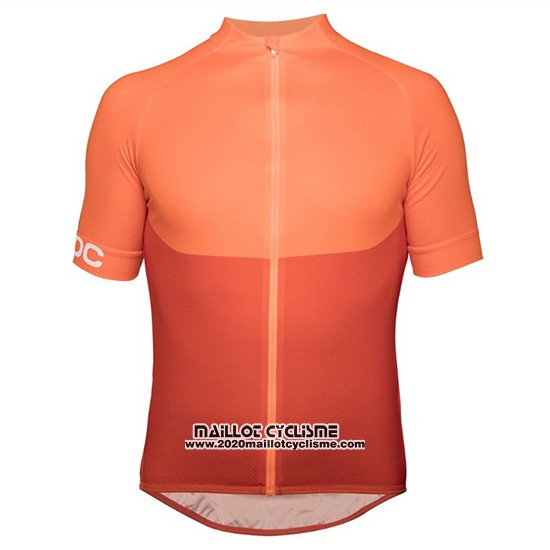 2018 Maillot Ciclismo POC Essential XC Orange Manches Courtes et Cuissard