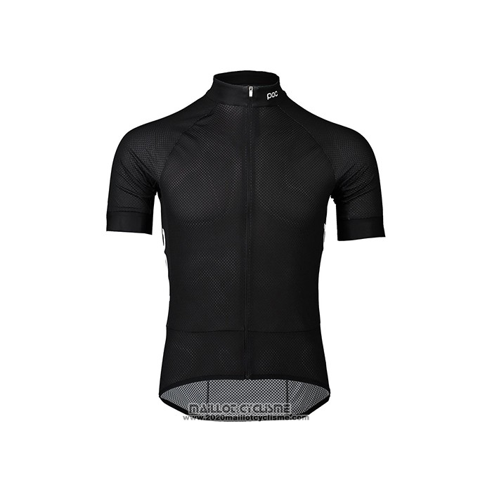 2021 Maillot Cyclisme POC Noir Manches Courtes et Cuissard