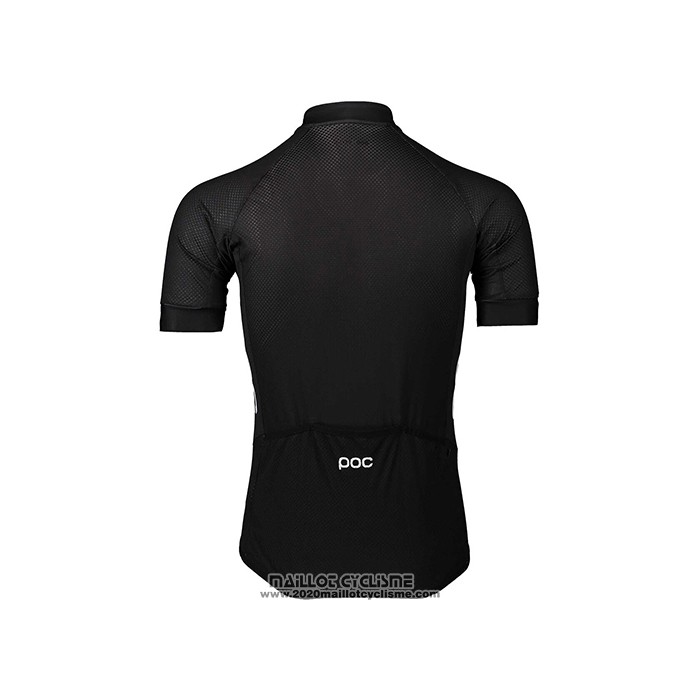 2021 Maillot Cyclisme POC Noir Manches Courtes et Cuissard