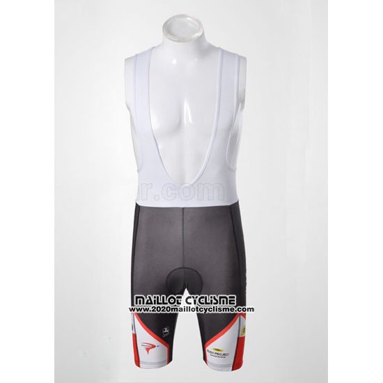 2010 Maillot Ciclismo Pinarello Noir et Rouge Manches Courtes et Cuissard
