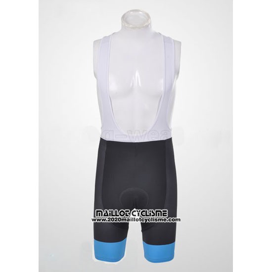 2011 Maillot Ciclismo Pinarello Azur et Noir Manches Courtes et Cuissard