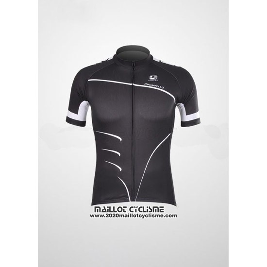 2012 Maillot Ciclismo Pinarello Noir et Blanc Manches Courtes et Cuissard