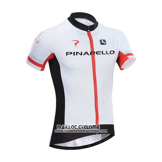 2014 Maillot Ciclismo Pinarello Noir et Blanc Manches Courtes et Cuissard