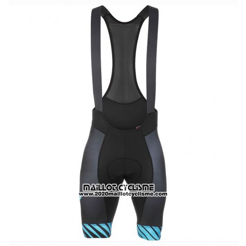 2016 Maillot Ciclismo Pinarello Noir et Bleu Manches Courtes et Cuissard