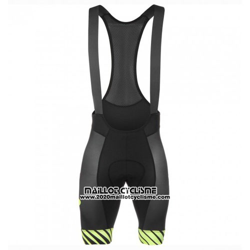 2016 Maillot Ciclismo Pinarello Noir et Jaune Manches Courtes et Cuissard