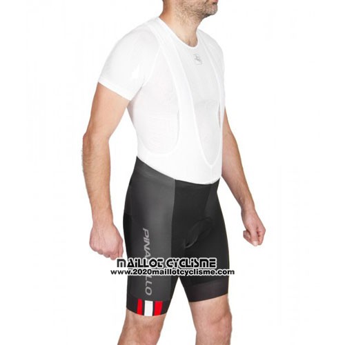 2016 Maillot Ciclismo Pinarello Rouge et Noir Manches Courtes et Cuissard