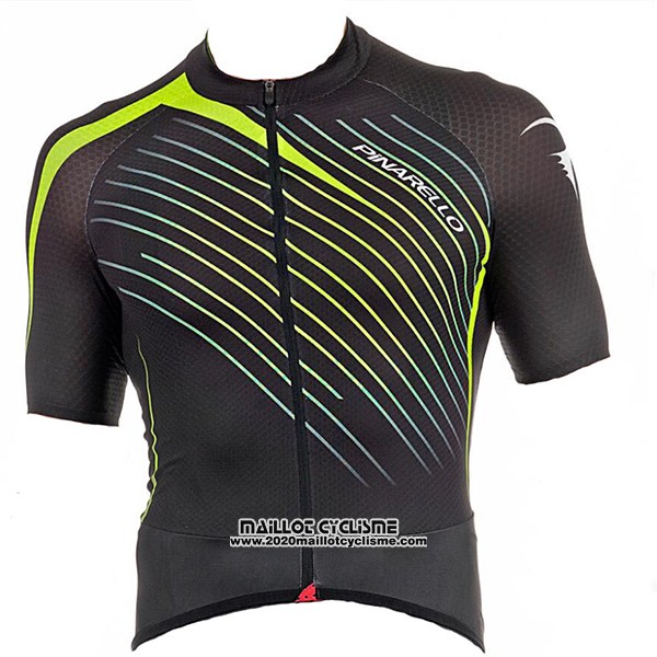 2017 Maillot Ciclismo Pinarello Noir Manches Courtes et Cuissard