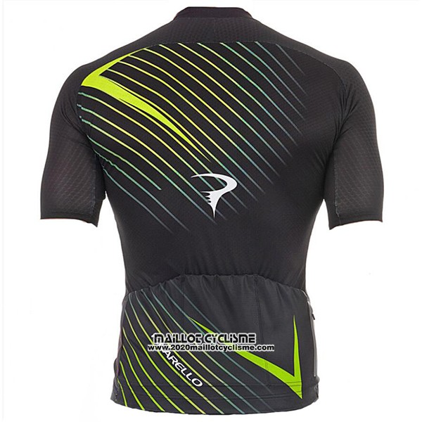2017 Maillot Ciclismo Pinarello Noir Manches Courtes et Cuissard