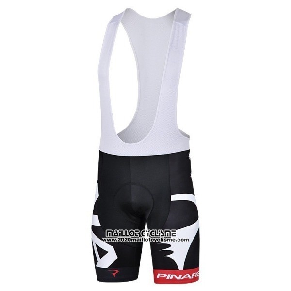 2018 Maillot Ciclismo Pinarello Blanc Rouge Manches Courtes et Cuissard