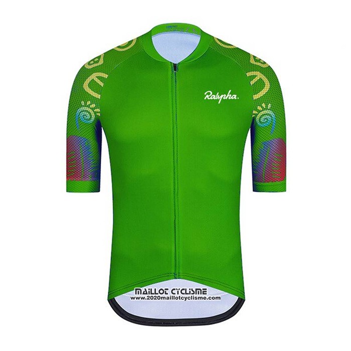 2021 Maillot Cyclisme Ralph Vert Manches Courtes et Cuissard