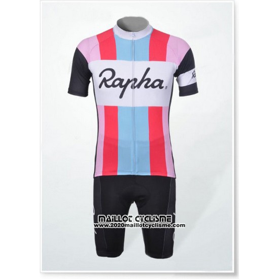 2012 Maillot Ciclismo Rapha Rouge et Blanc Manches Courtes et Cuissard
