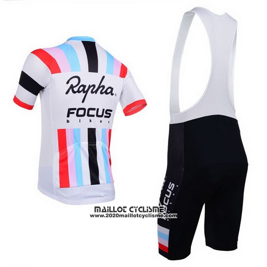 2013 Maillot Ciclismo Rapha Blanc Manches Courtes et Cuissard