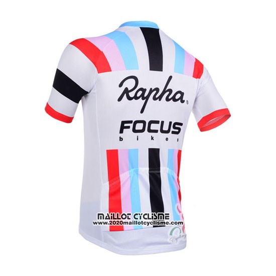 2013 Maillot Ciclismo Rapha Blanc Manches Courtes et Cuissard