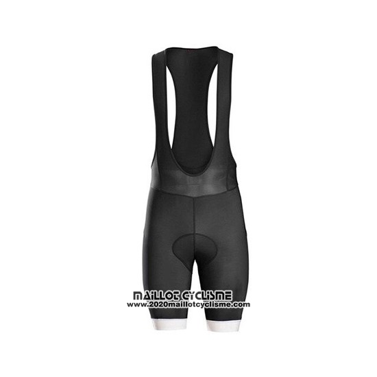 2019 Maillot Ciclismo Rapha Blanc Noir Manches Courtes et Cuissard