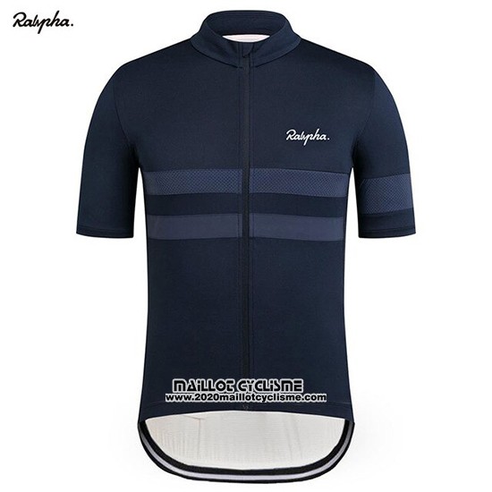 2019 Maillot Ciclismo Rapha Fonce Bleu Manches Courtes et Cuissard