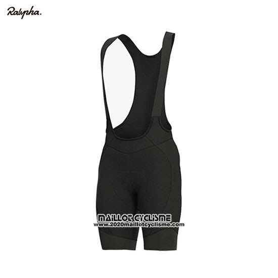 2019 Maillot Ciclismo Rapha Noir Blanc Manches Courtes et Cuissard