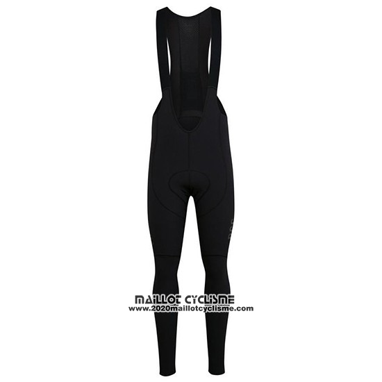 2019 Maillot Ciclismo Rapha Noir Rose Manches Longues et Cuissard