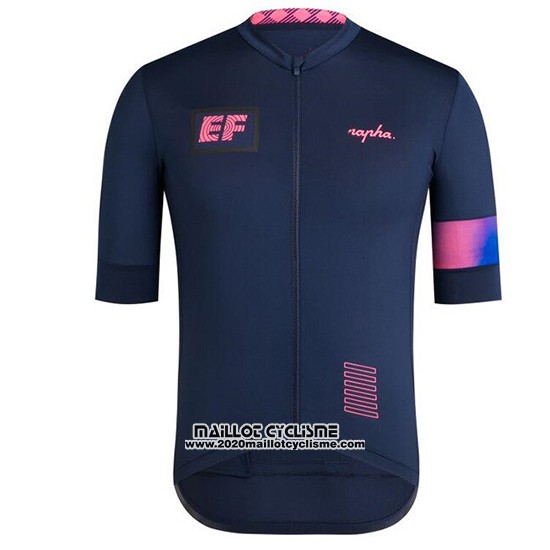 2019 Maillot Ciclismo Rapha Profond Bleu Manches Courtes et Cuissard