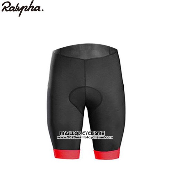 2019 Maillot Ciclismo Rapha Rouge Blanc Manches Courtes et Cuissard