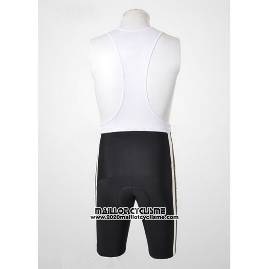 2012 Maillot Ciclismo Scott Noir et Blanc Manches Courtes et Cuissard