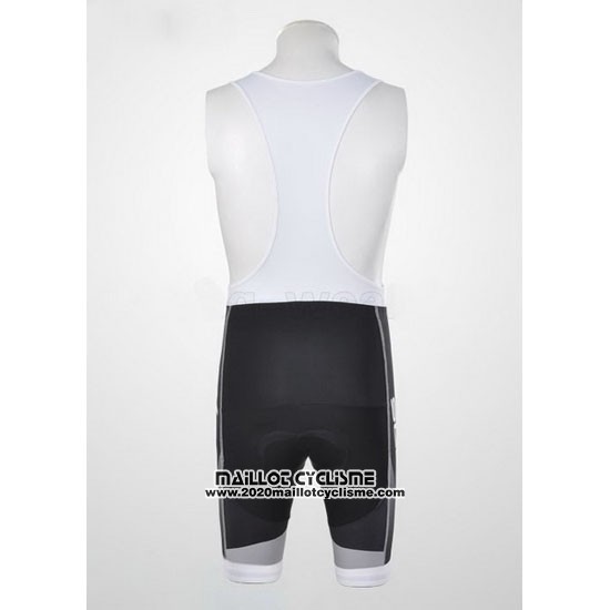2012 Maillot Ciclismo Scott Noir et Gris Manches Courtes et Cuissard
