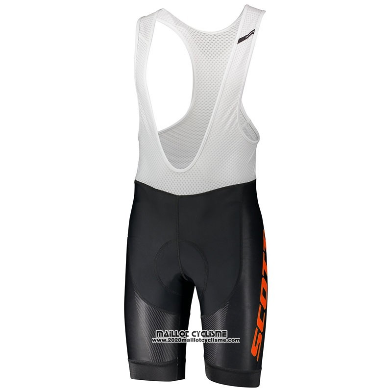 2018 Maillot Ciclismo Scott RC Orange Manches Courtes et Cuissard