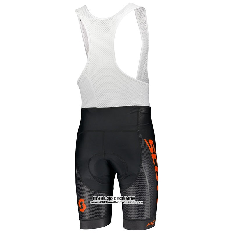2018 Maillot Ciclismo Scott RC Orange Manches Courtes et Cuissard