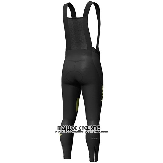 2019 Maillot Ciclismo Scott RC Ff Jaune Noir Manches Longues et Cuissard