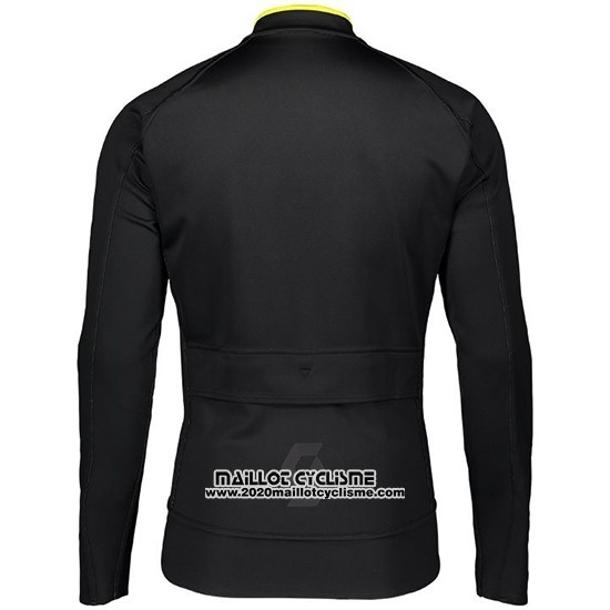 2019 Maillot Ciclismo Scott RC Ff Noir Rouge Manches Longues et Cuissard