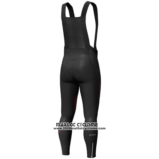 2019 Maillot Ciclismo Scott RC Ff Rouge Noir Manches Longues et Cuissard