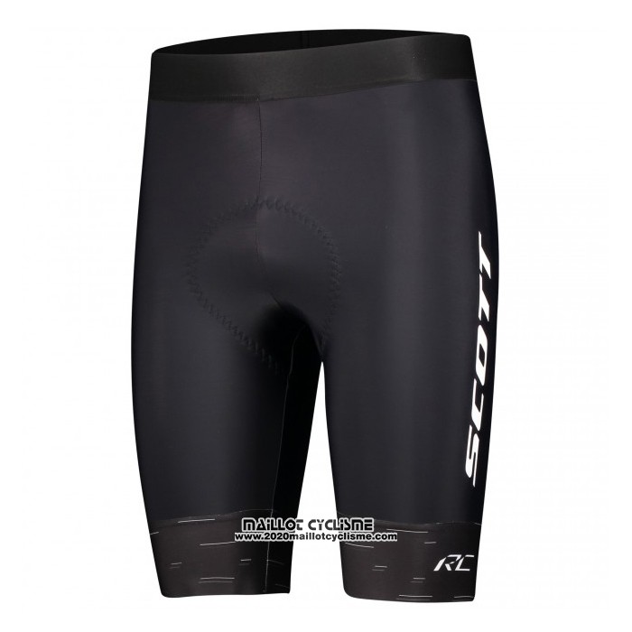 2021 Maillot Cyclisme Scott Blanc Manches Courtes et Cuissard
