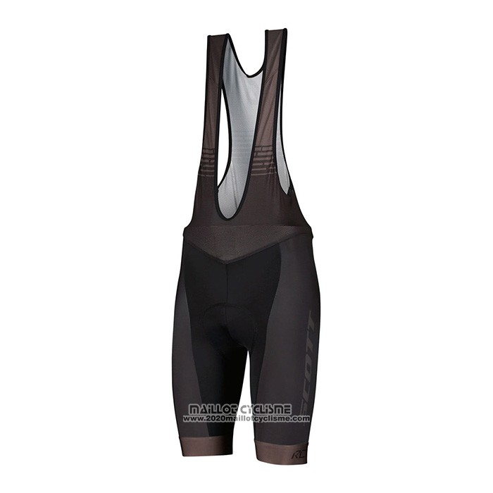 2022 Maillot Cyclisme Scott Blanc Manches Courtes et Cuissard