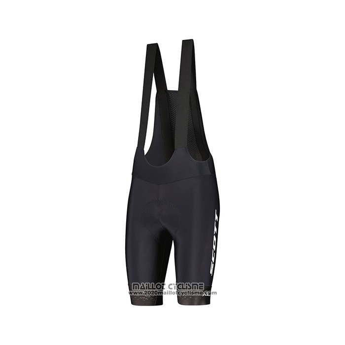 2022 Maillot Cyclisme Scott Rouge Blanc Manches Courtes et Cuissard
