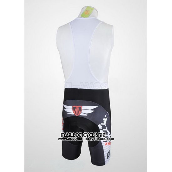 2010 Maillot Ciclismo Shimano Blanc et Noir Manches Courtes et Cuissard