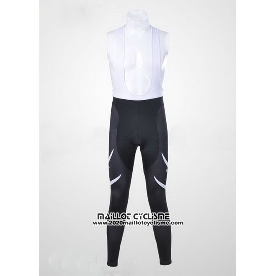 2012 Maillot Ciclismo Shimano Noir et Orange Manches Longues et Cuissard