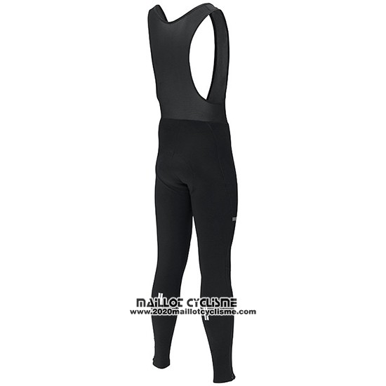 2019 Maillot Ciclismo Shimano Gris Rouge Manches Longues et Cuissard