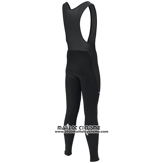 2019 Maillot Ciclismo Shimano Noir Bleu Manches Longues et Cuissard