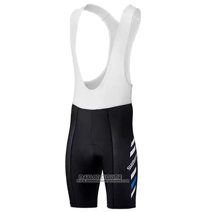 2021 Maillot Cyclisme Shimano Noir Manches Courtes et Cuissard