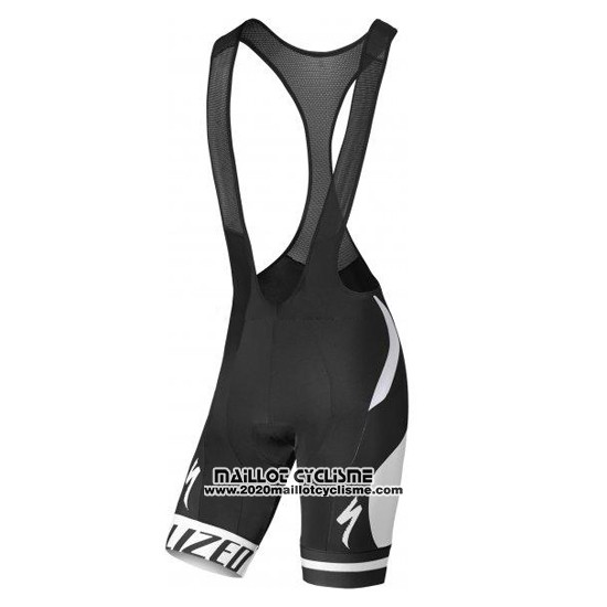 2016 Maillot Ciclismo Specialized Blanc et Gris Manches Courtes et Cuissard