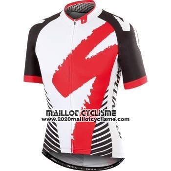 2016 Maillot Ciclismo Specialized Gris et Blanc Manches Courtes et Cuissard