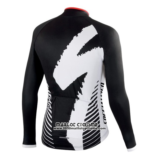 2016 Maillot Ciclismo Specialized Ml Profond Noir Manches Longues et Cuissard