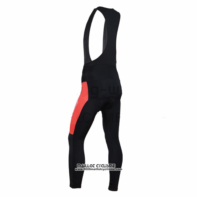 2016 Maillot Ciclismo Specialized Noir et Orange Manches Longues et Cuissard