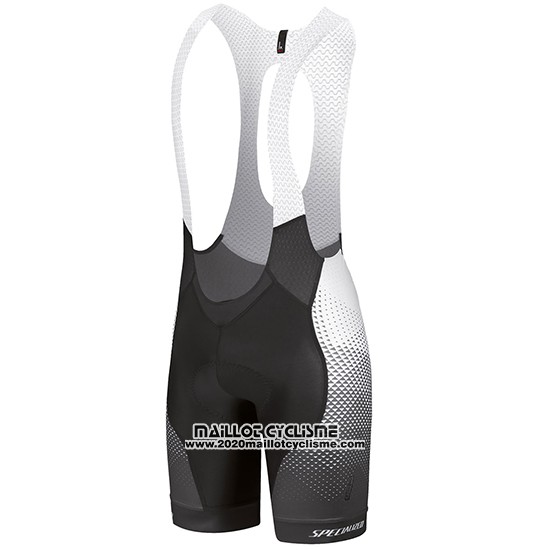 2018 Maillot Ciclismo Specialized Noir Gris Rose Manches Courtes et Cuissard