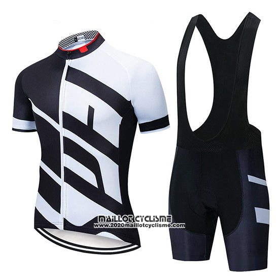2019 Maillot Ciclismo Specialized Blanc Noir Manches Courtes et Cuissard