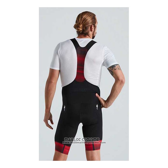 2021 Maillot Cyclisme Specialized Rouge Manches Courtes et Cuissard