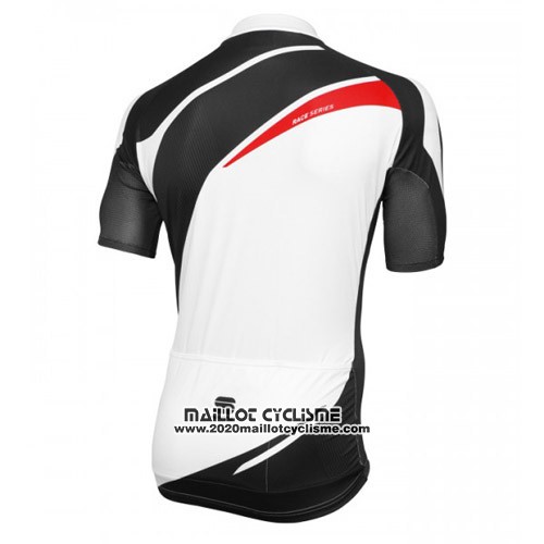 2016 Maillot Ciclismo Sportful Blanc et Noir Manches Courtes et Cuissard