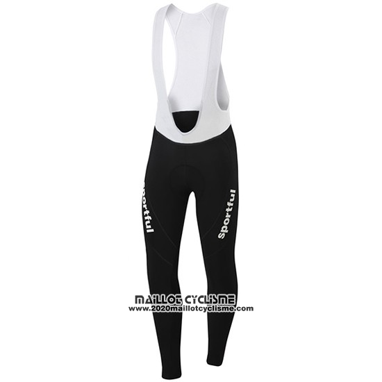 2016 Maillot Ciclismo Sportful Bleu et Vert Manches Longues et Cuissard